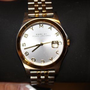 MARC BY MARC JACOBS Two Tone watch